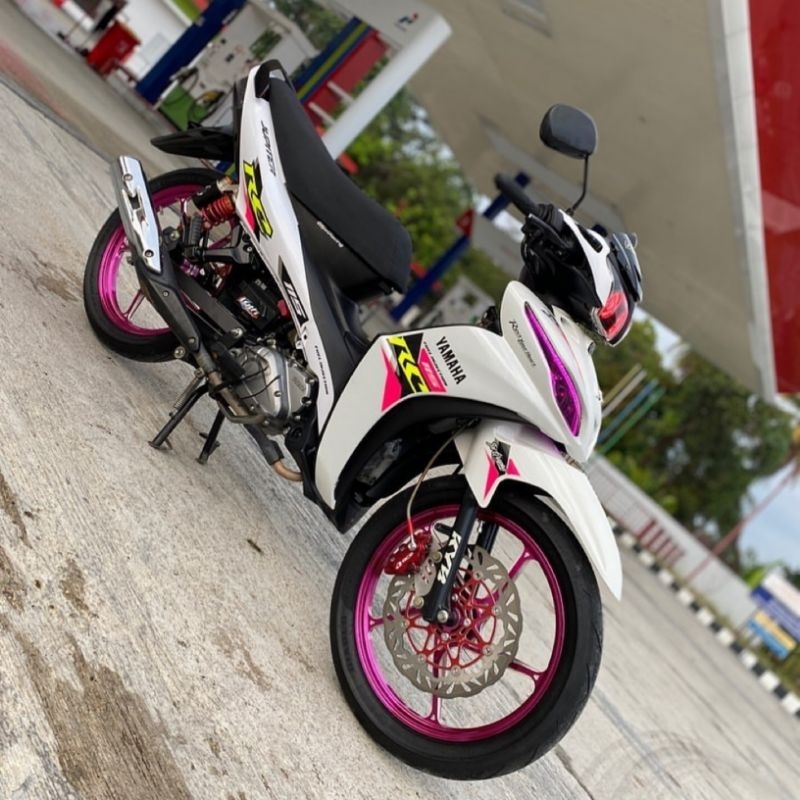 Striping Stiker Sticer Dekal Decal Emblem Printing Aksesoris Motor Yamaha Jupiter  Z1 Robot ZBurhan 
