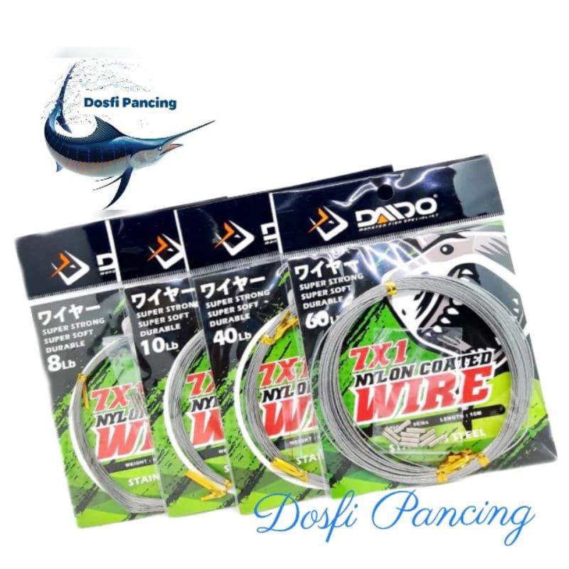 SENAR PANCING/KAWAT NEKLIN DAIDO 7X1 10m WIRE