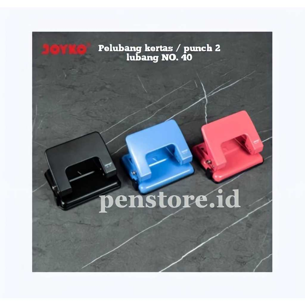 

(pcs) Punch Joyko no 40 (tanggung) / Pelubang / Pembolong kertas 2 Lubang