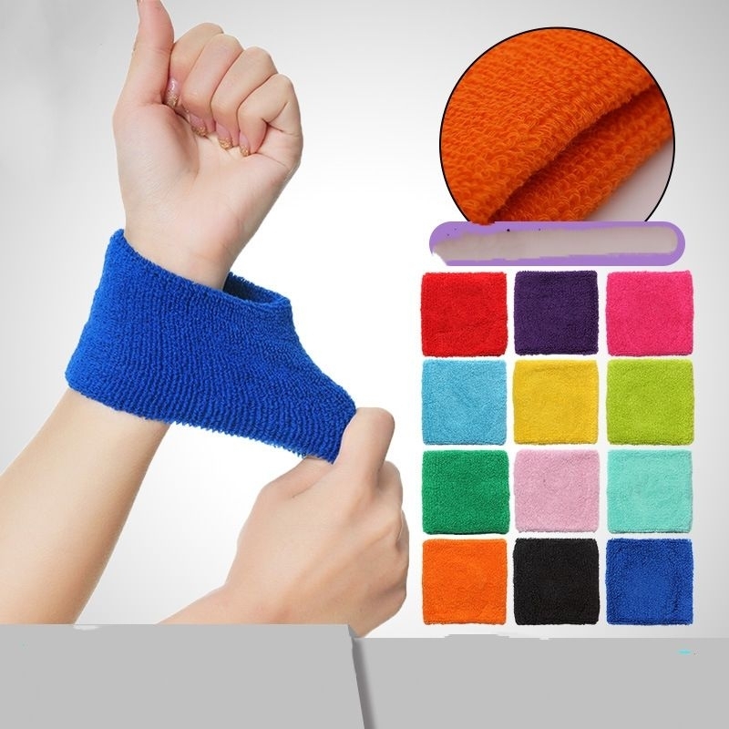 Wristband Handwrist Pergelangan Tangan Olahraga Badminton Volly Basket Dll