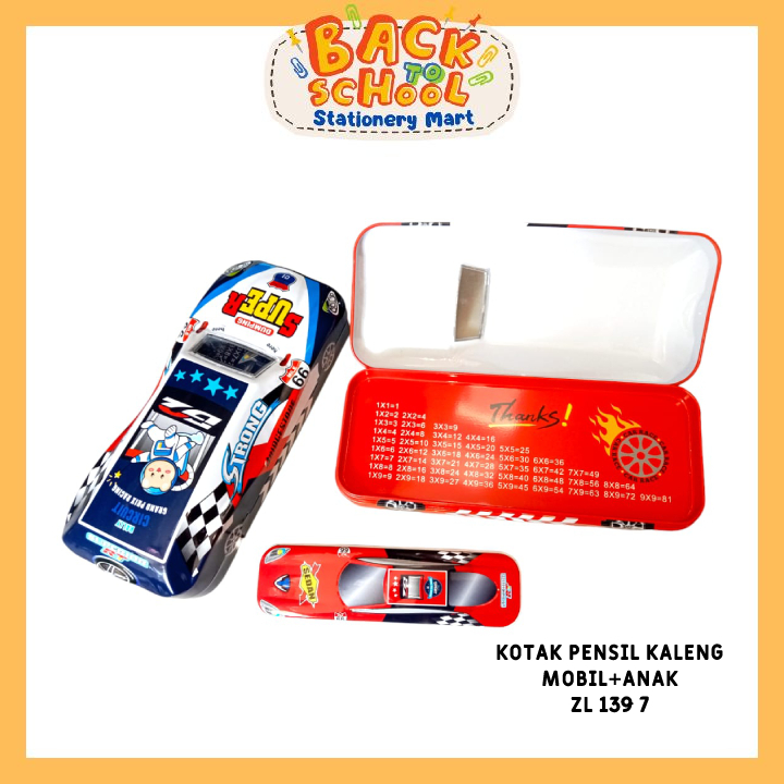 

(BTS) KOTAK PENSIL KALENG MOBIL+ANAK ZL-139-7