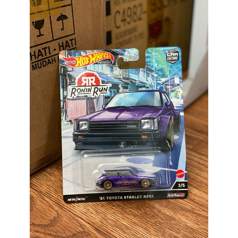 hotwheels toyota starlet ronnin run
