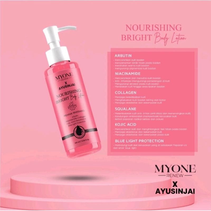 Body Lotion MyOne X AyuSinjai