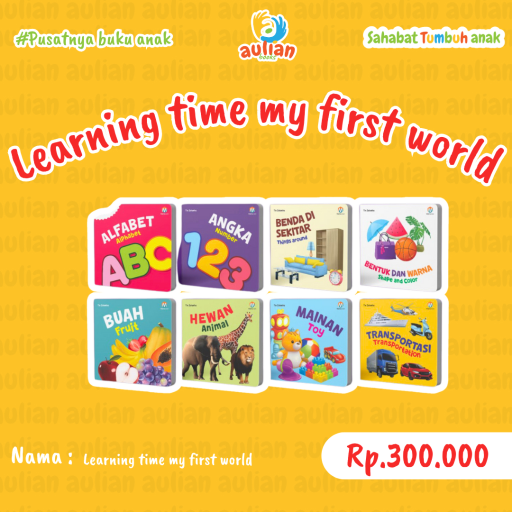 LEARNING TIME MY FIRST WORDS