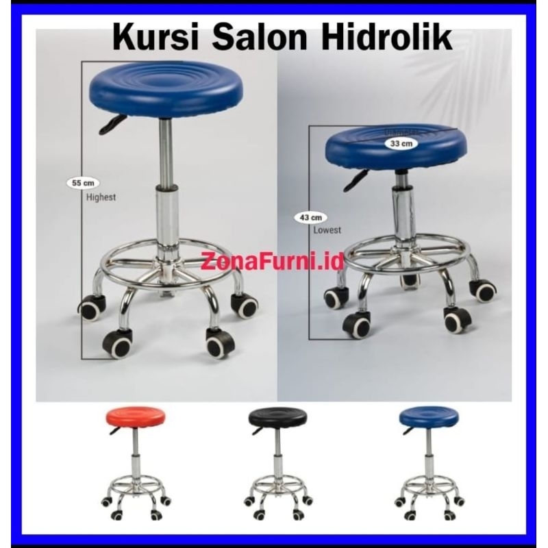 KURSI SALON HIDROLIK KURSI BULAT KURSI HIDROLIK
