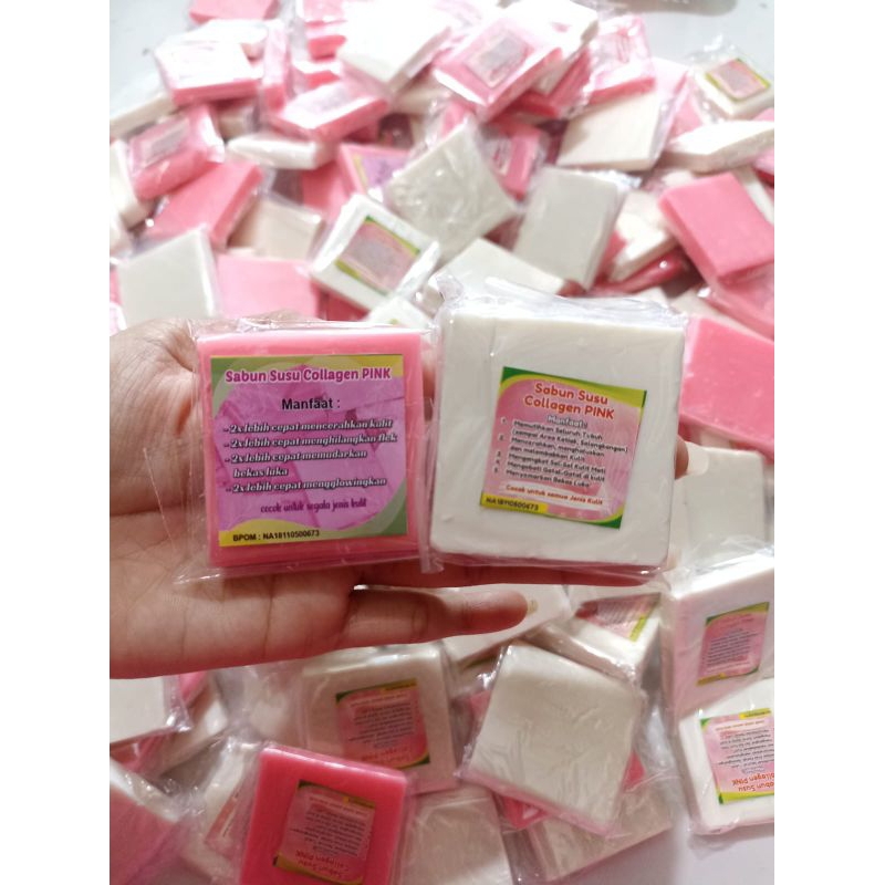 sabun susu collagen viral sabun susu putih sabun susu pink