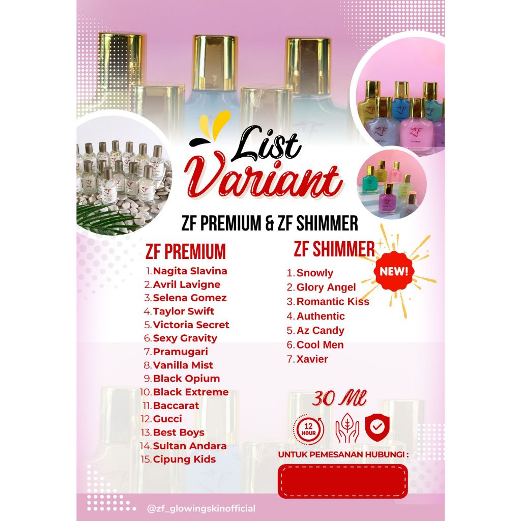 Parfum ZF Premium & ZF Shimmer