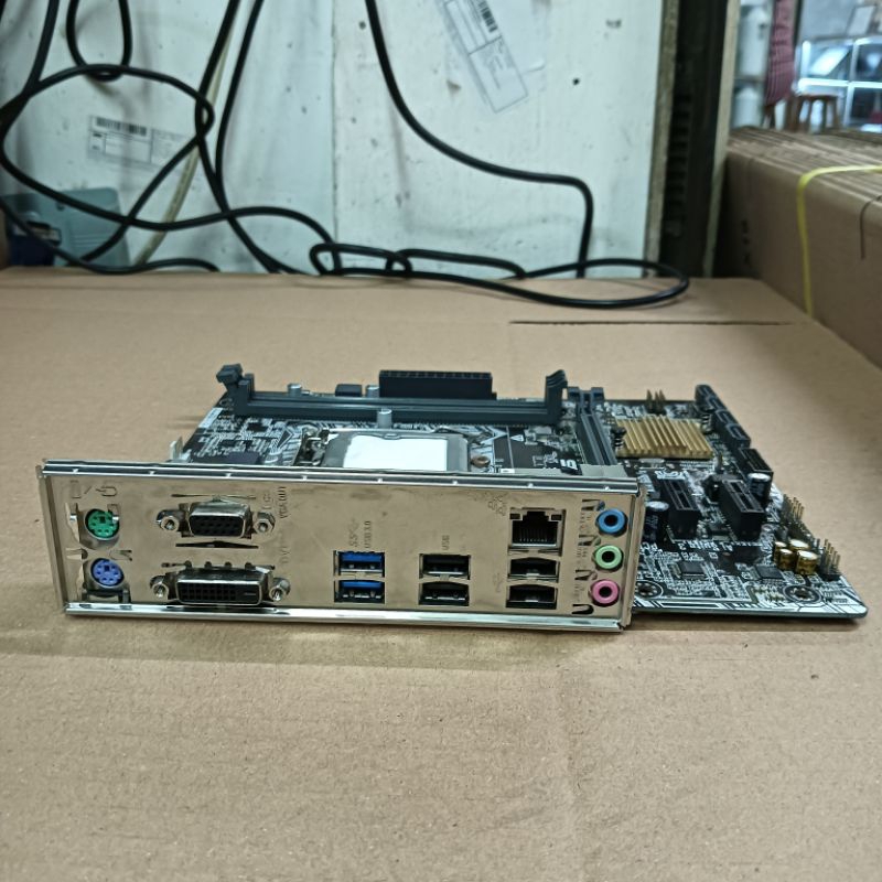 Motherboard Asus H110M-K LGA 1151 DDR4 Suport Gen 6 Dan Gen 7 Bergaransi