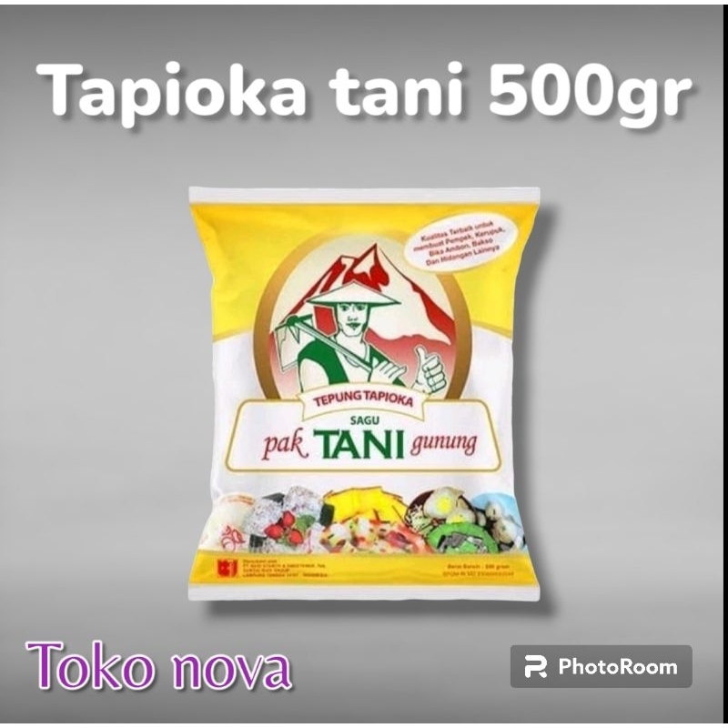 

Tepung tapioka tani 500gr