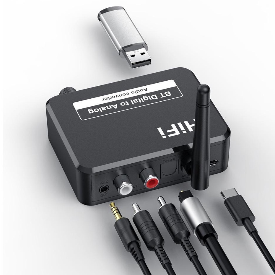 be DAC Audio Bluetooth 51 Receiver HiFi Digital to Analog