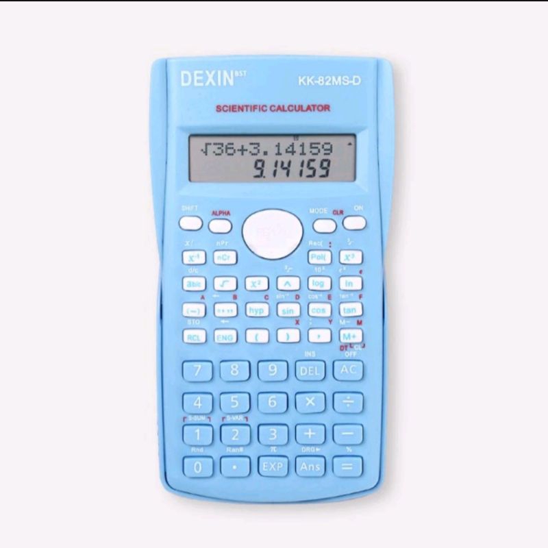 

Kalkulator Scientific Calculator Ilmiah Kalkulator Sekolah Finansial Blue