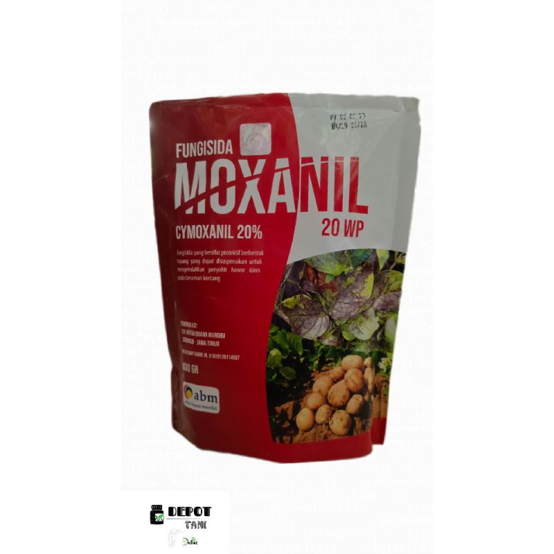 Fungisida MOXANIL untuk tanaman kentang berat bersih 400 gram