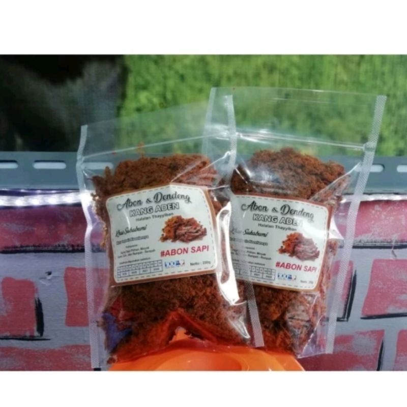 

Abon Sapi Kang Aden Asli Khas Sukabumi 100g, 250g