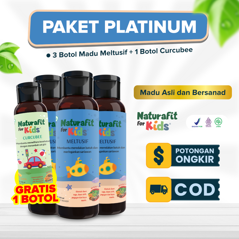 

Meltusif Madu Untuk Anak Atasi Batuk Pilek