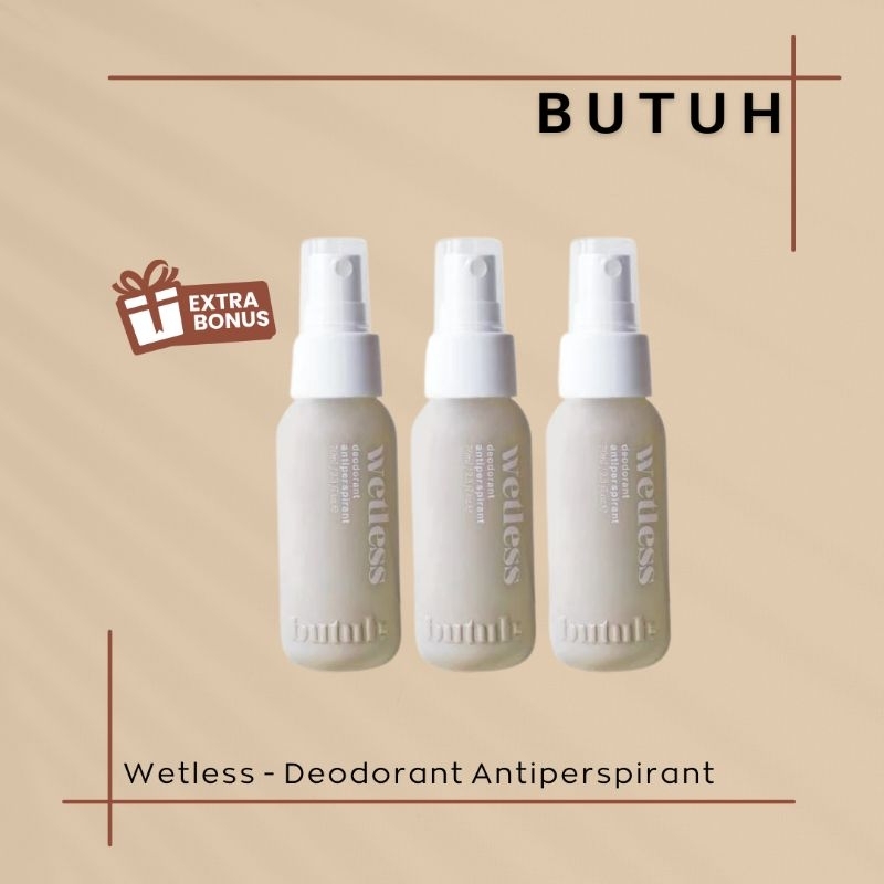 Bundle Wetless Antiperspirat - Butuh Deodorant