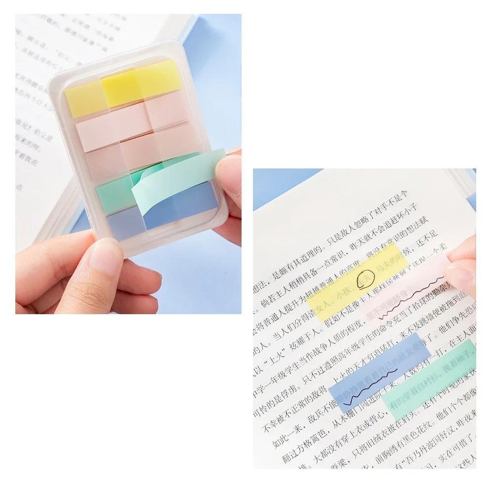 

M&G Sticky Notes Plastik Warna Pastel & Neon / Pembatas Buku / Index Page Markers