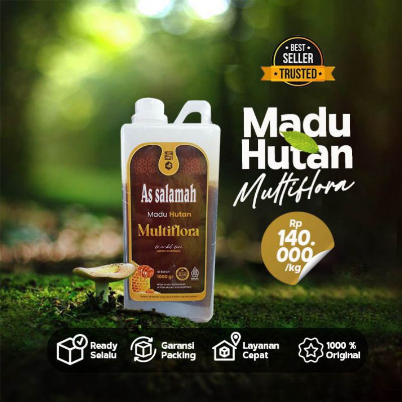 

Madu hutan multiflora 1 kg