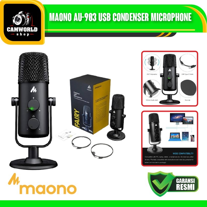 Maono AU-903 USB Condenser Microphone