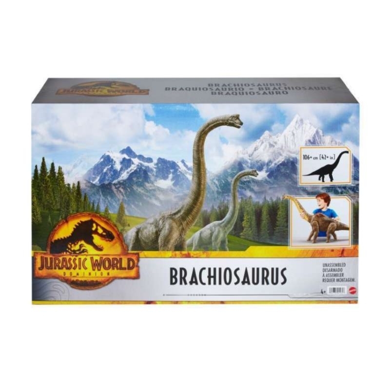 JURASSIC WORLD DOMINION BRACHIOSAURUS ORIGINAL MATTEL Brand New In Box