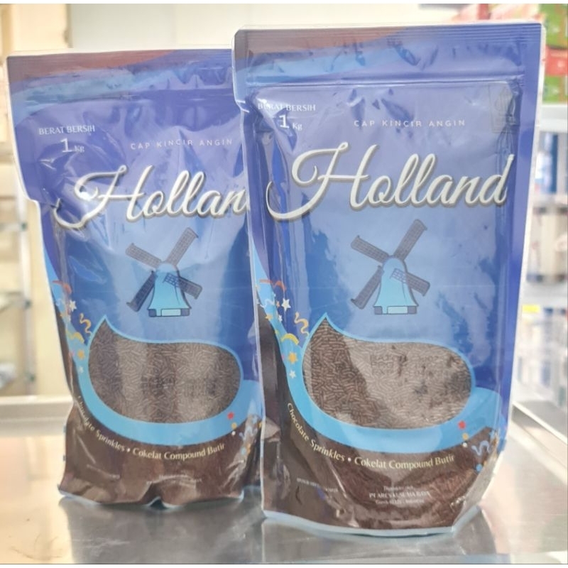 Holland Meses Coklat 1kg/Coklat Butir Holland/Meses Coklat Holland 1kg