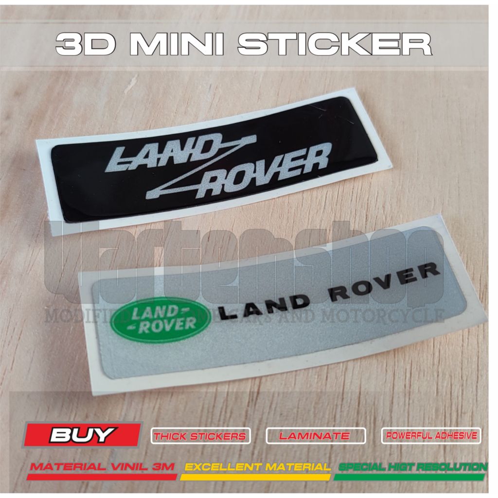 STICKER MINI 3D LAND ROVER