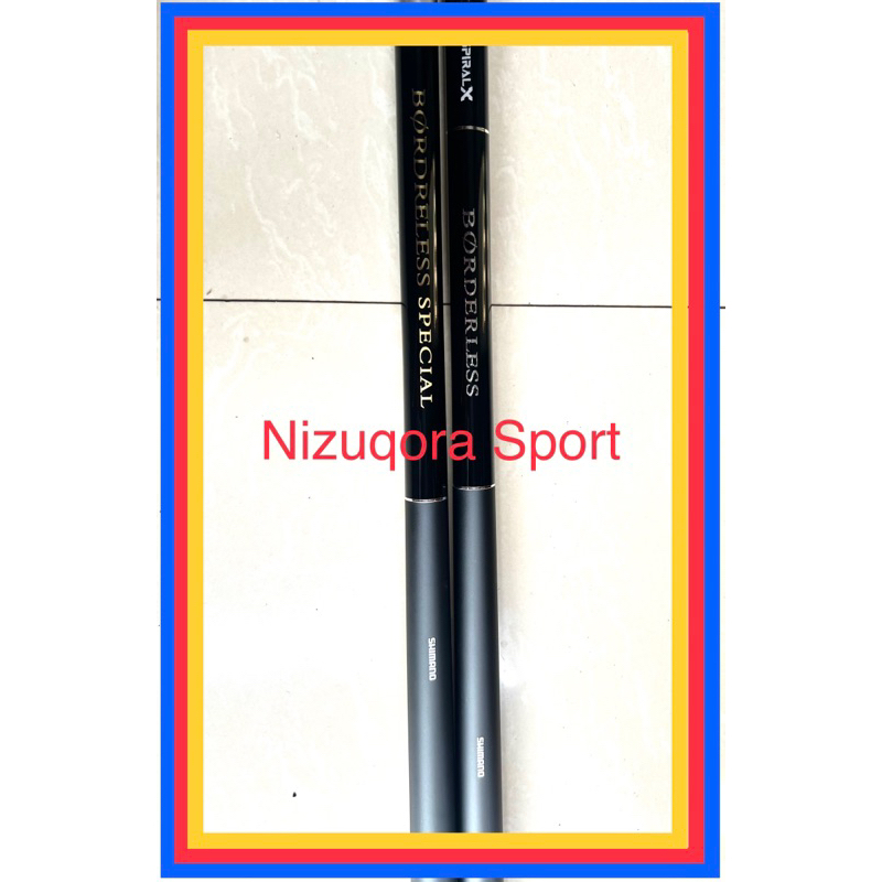 Joran Tegek Pancing Shimano Borderless Special GLK Dan GLR A  Panjang 360 450 540 630 cm