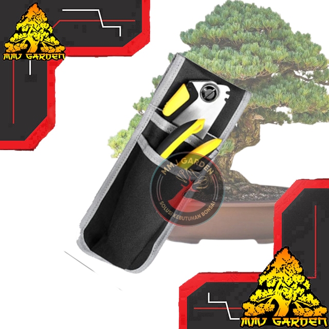 MMJ GARDEN-ALAT BONSAI Tas alat bonsai Tas Gunting 2 lubang