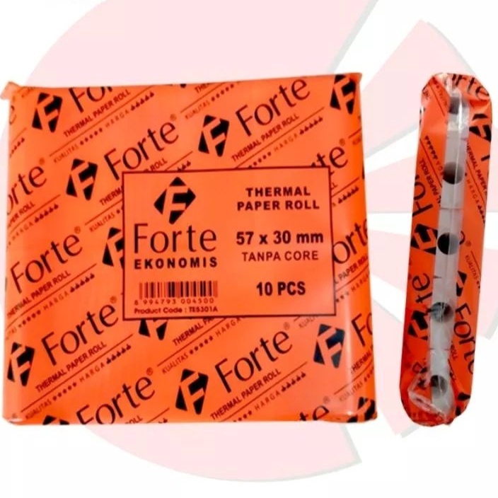 

XG34448 Kertas Thermal Forte 57x3 1 Roll Economies kertas struk kasir Edc