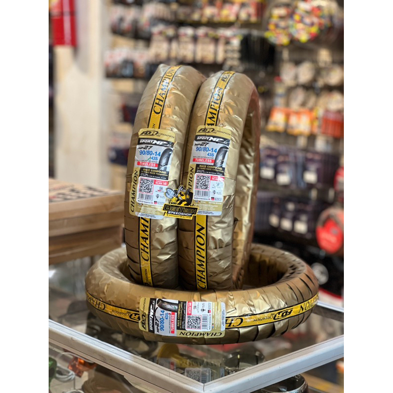 Ban Fdr Champion Mp 27 Soft Compound Ring 17 Dan 14 Ukuran 90/80