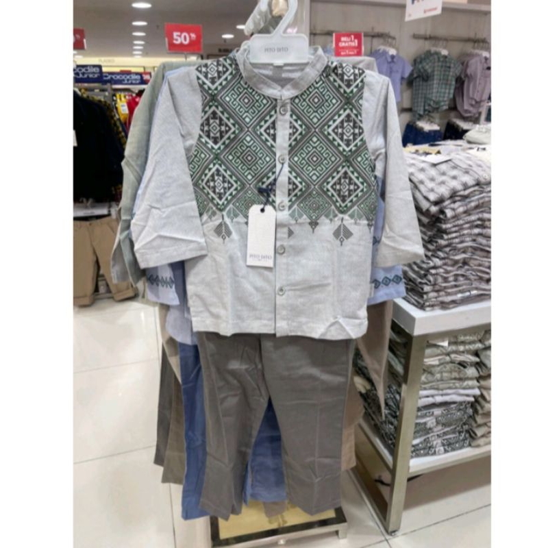 Setelan Koko pito Dito anak laki-laki sale