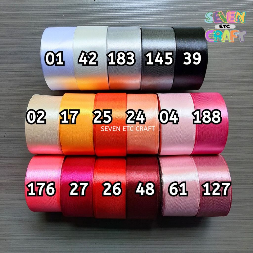 

Pita Satin 1,5 inch ( 4 cm )