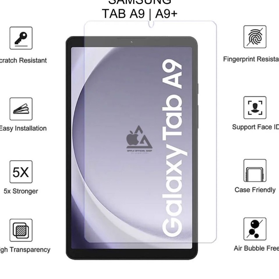 Vfn Samsung Galaxy Tab A9 87 A9 A9 plus 195 223 Tempered Glass Screen Guard Protector Tablet Anti Go