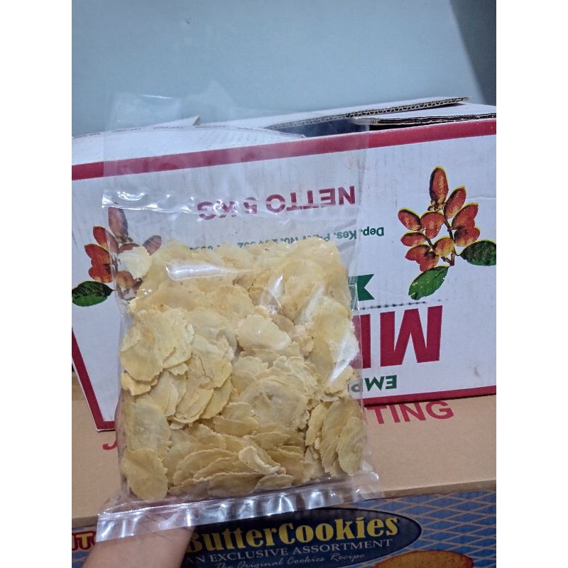 

Melinjo melati mentah/kerupuk mlinjo