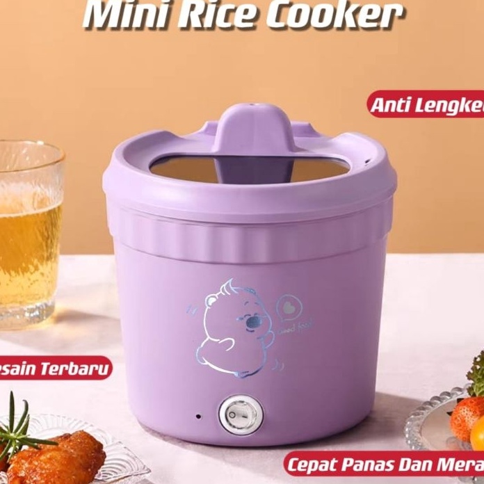TERMURAH Panci Listrik Serbaguna  Panci Elektrik Low Watt Portable  Magic Com Anti LengketMrlion