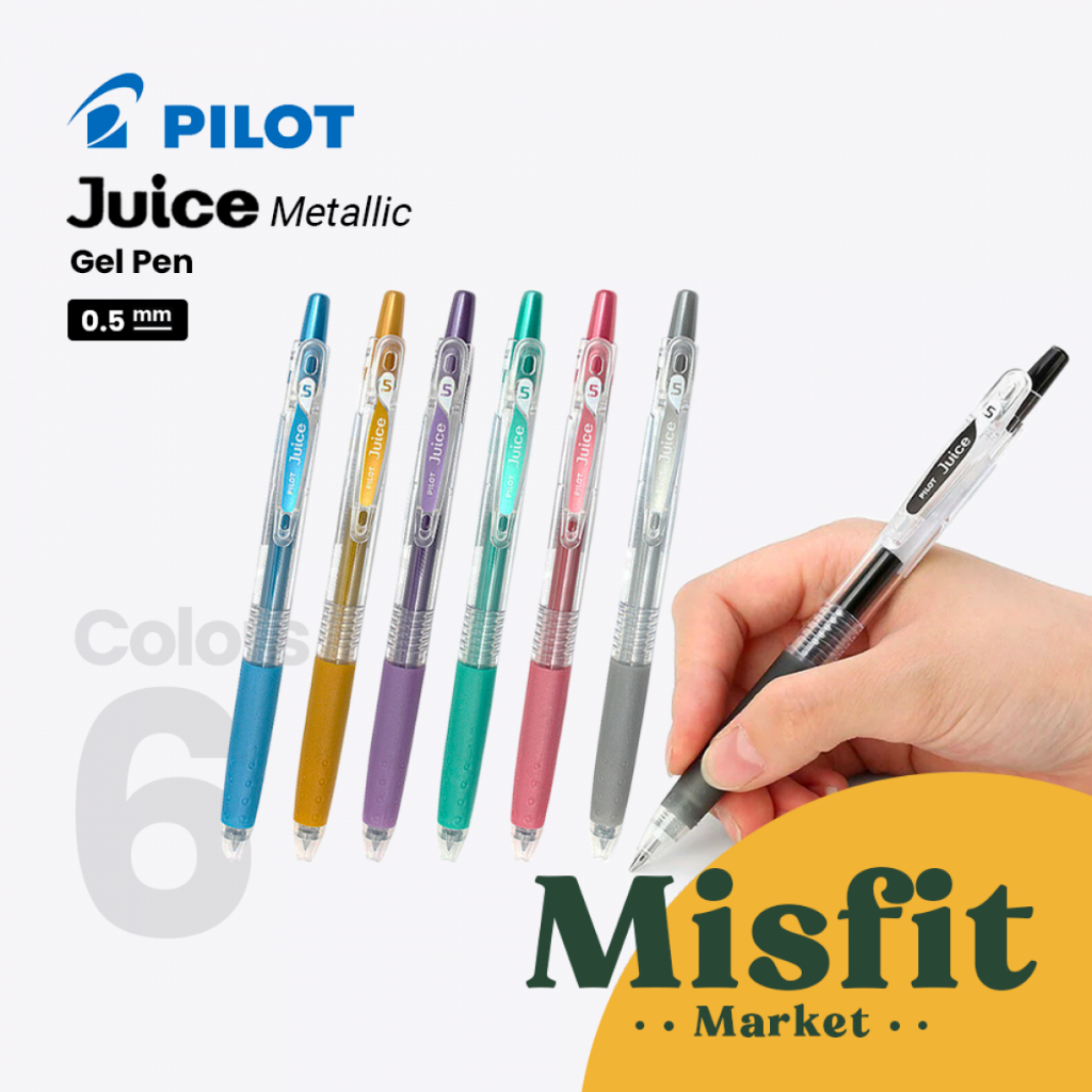 

Pilot JUICE METALLIC Gel Pen 0.5 mm series metalik