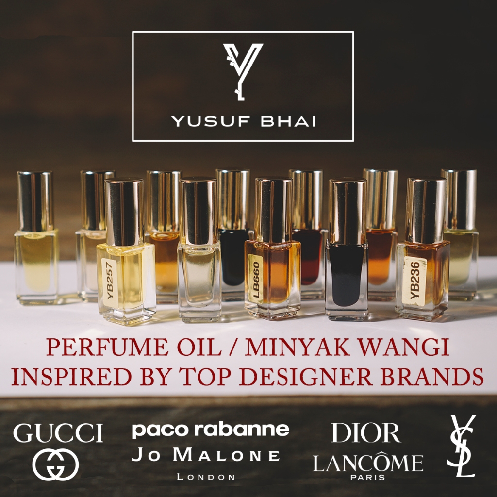 Perfume Oil Yusuf Bhai Dubai / Minyak Wangi / Parfum Non Alkohol untuk Wanita