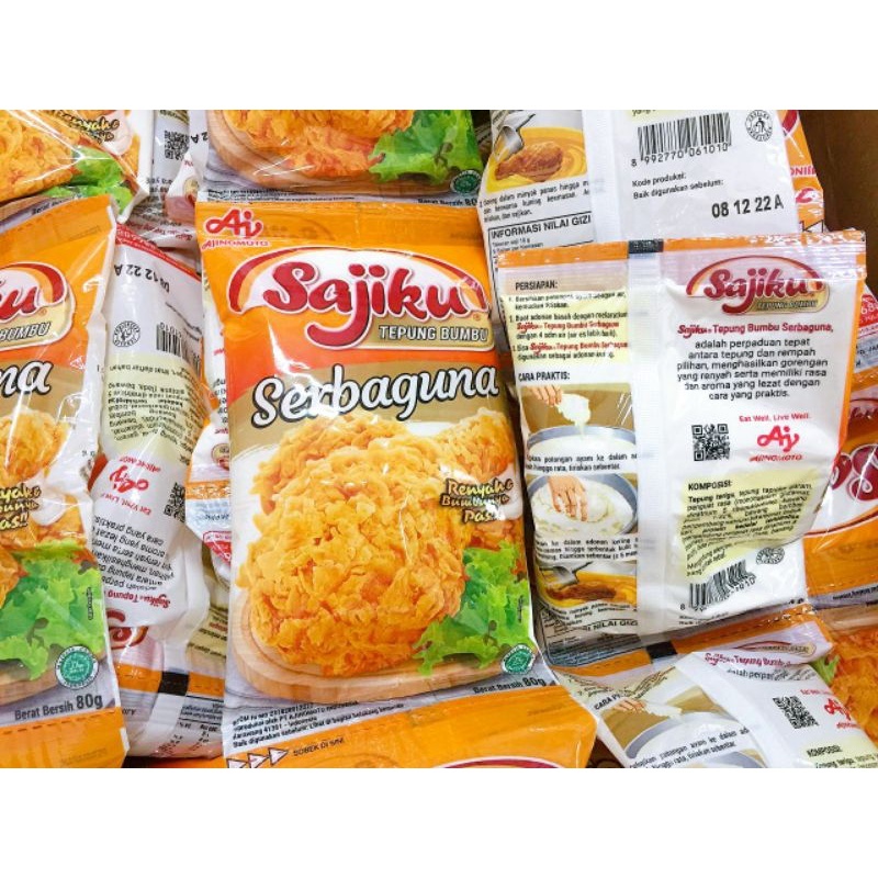 

Tepung Bumbu SAJIKU Serbaguna - Varian Kemasan