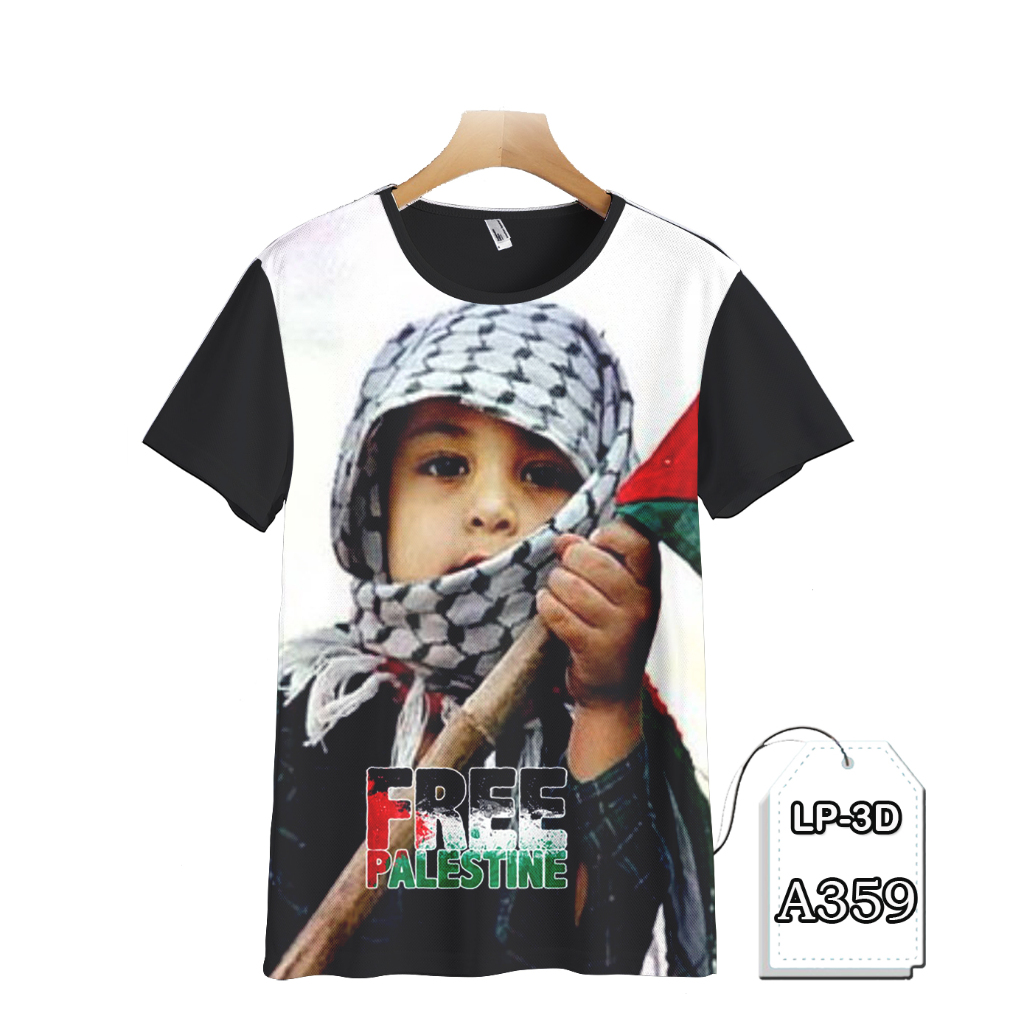 KAOS PALESTINA KAOS Anak Palestine Pakaian Muslim #LP3D-A359