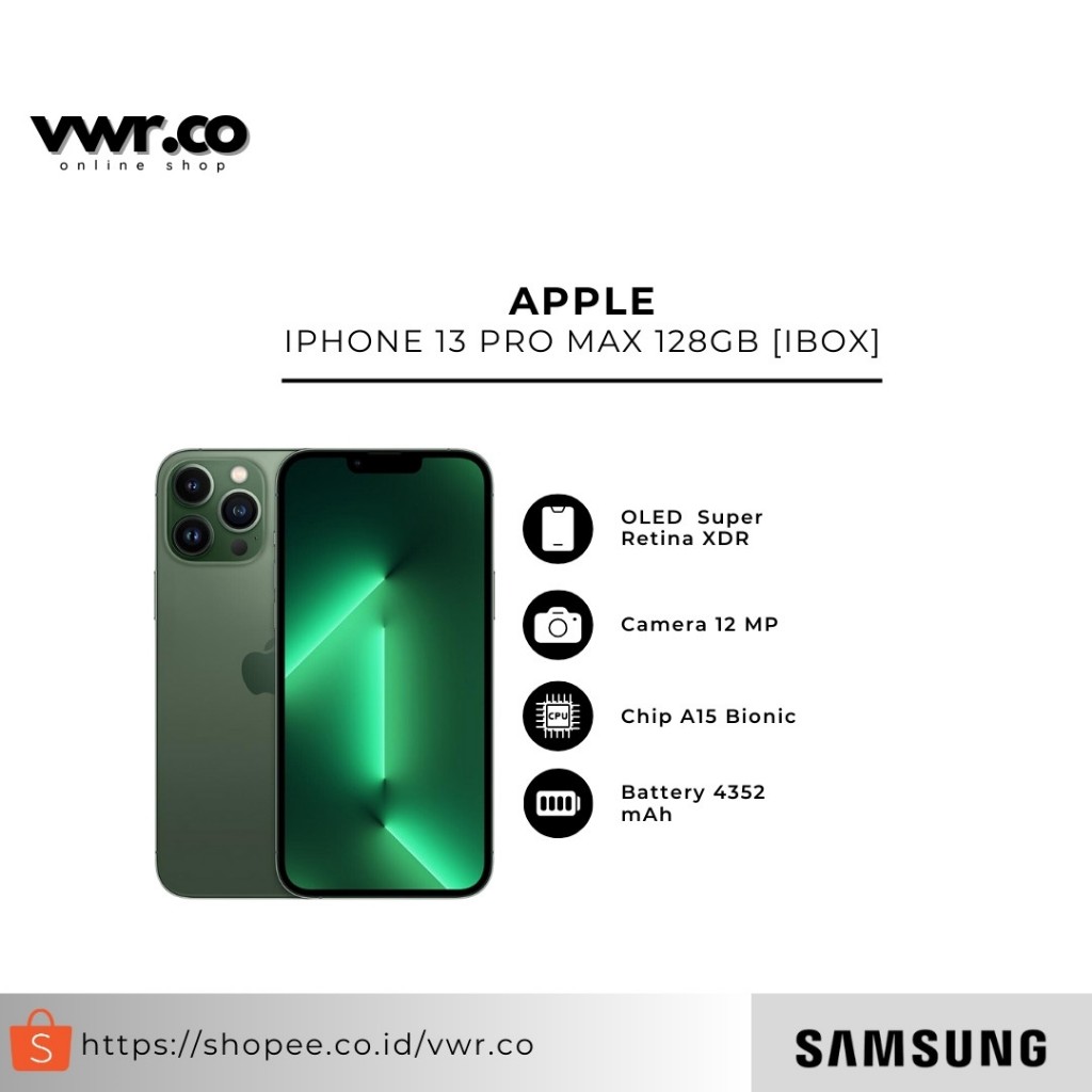 iPhone 13 Pro Max 128GB Alpine Green iBox