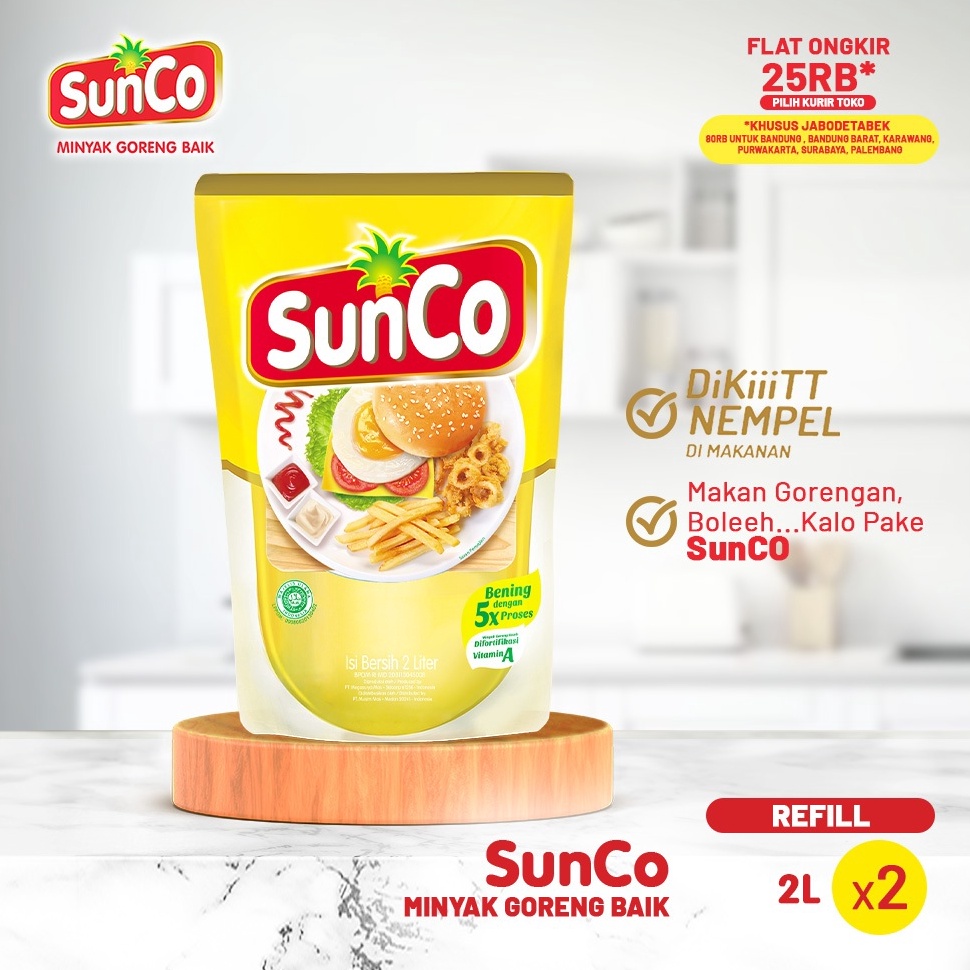 

77 Terlaris Sunco Minyak Goreng Refill 2L Twinpack