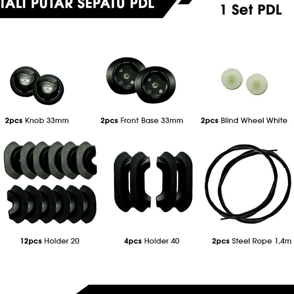 Belanja Mantap Tali Putar Lacing System  Lacing System untuk Sepatu PDL PDH Olahraga