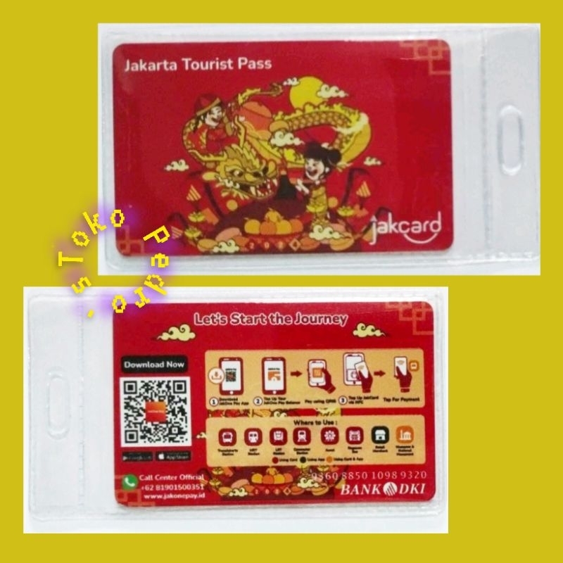 JakCard IMLEK CNY Naga 2024 CHINESE NEW YEAR/ Uang Elektronik / eMoney / Kartu Toll / JakLingko / MR