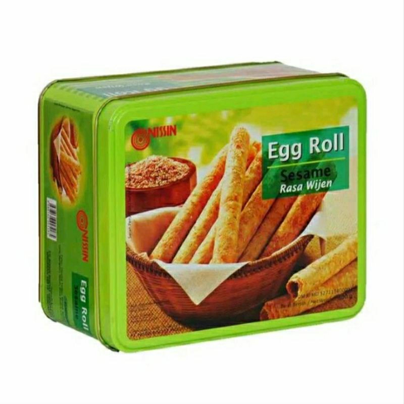 NISSIN EGG ROLL RASA WIJEN KALENG 300 gr