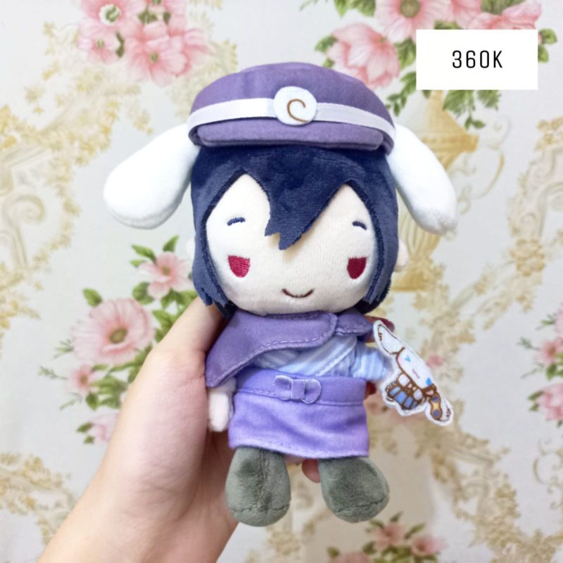 [BACA DESKRIPSI] bungo stray dogs bsd sanrio fyodor dostoevsky cinnamoroll munyugurumi boneka peremp