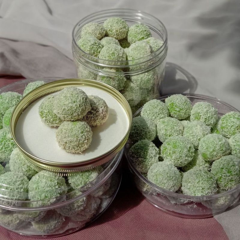 Klepon Cookies/Nastar klepon/Kue kering rasa klepon