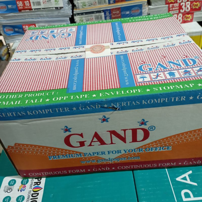 

GAND CONTINUOUS FORM 2PLY 9,5" X 11" / boxs