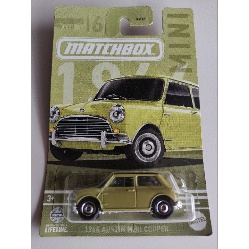 Matchbox 1964 Austin Mini Cooper Hijau