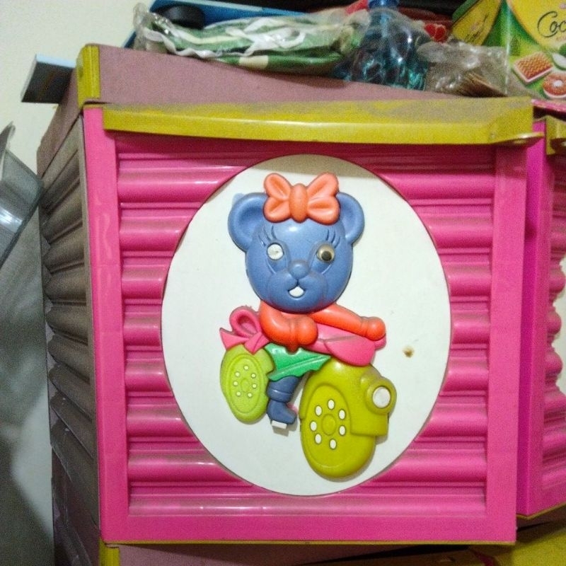 ALMARI MINI RAKITAN corbek 90cm tembus,kulit,500k