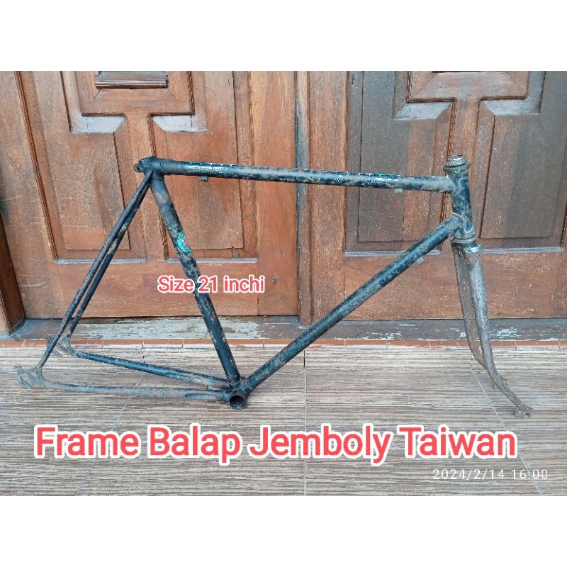 Frame sepeda balap jadul Jemboly 21inchi