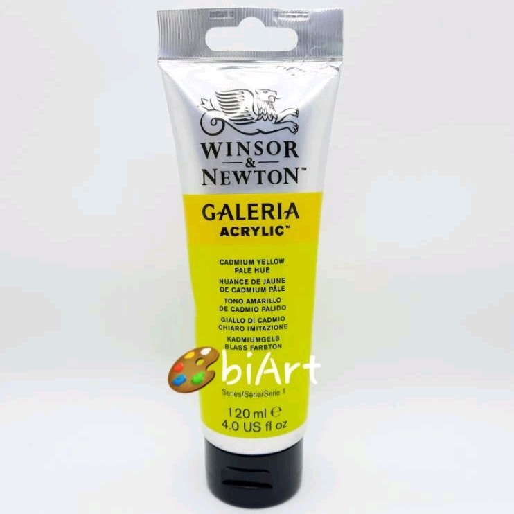 

Cat Akrilik Galeria Acrylic Colour 120 ml Cadmium Yellow Pale Hue Winsor & Newton